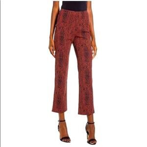 Leith Mocha Python High Waisted Dress Pants Career